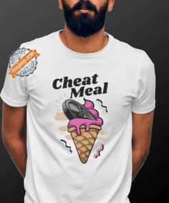 Cream cheat meal gym shirt