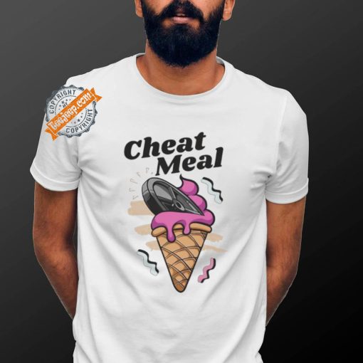 Cream cheat meal gym shirt