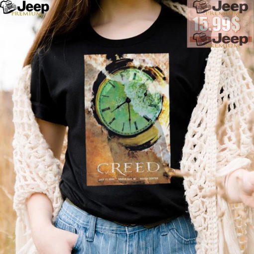 Creed At Resch Center in Green Bay WI July 17 2024 Poster shirt