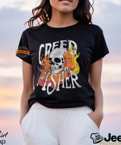 Creed Fisher Skull Flames Shirt