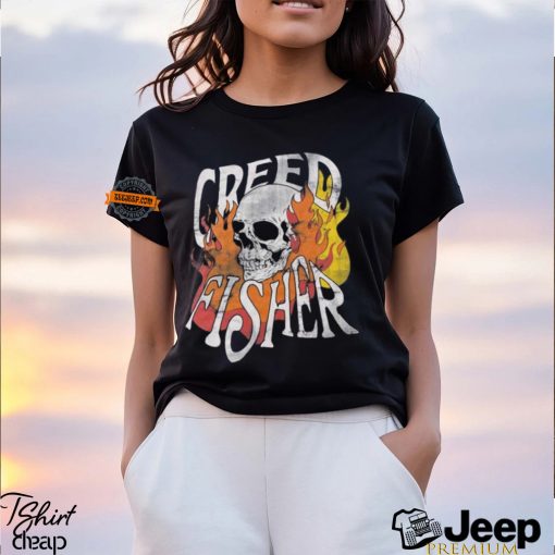 Creed Fisher Skull Flames Shirt