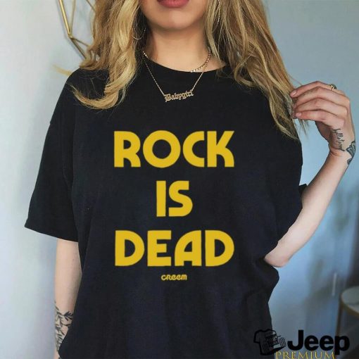 Creem Rock Is Dead T Shirt