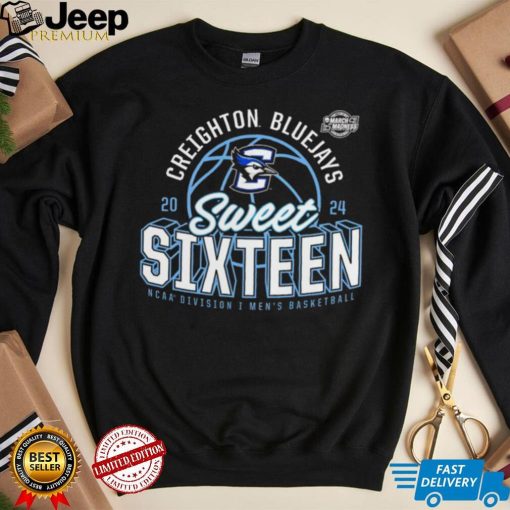 Creighton Bluejays 2024 NCAA Men’s Basketball Tournament March Madness Sweet Sixteen Defensive Stance shirt