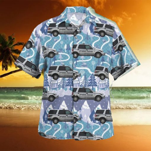 Crest Hill Illinois Crest Hill Police Department Hawaiian Shirt