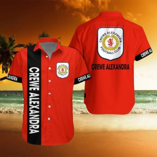 Crewe Alexandra 2024 Hawaiian Shirt And Short