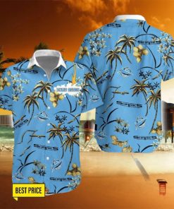 Cronulla Sharks 3D Hawaiian Shirt And Shorts Custom Name Beach Shirt