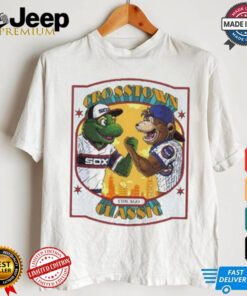 Crosstown Classic Chicago Topps Baseball Chicago Cubs Vs Chicago White Sox Mascot 2024 Shirts