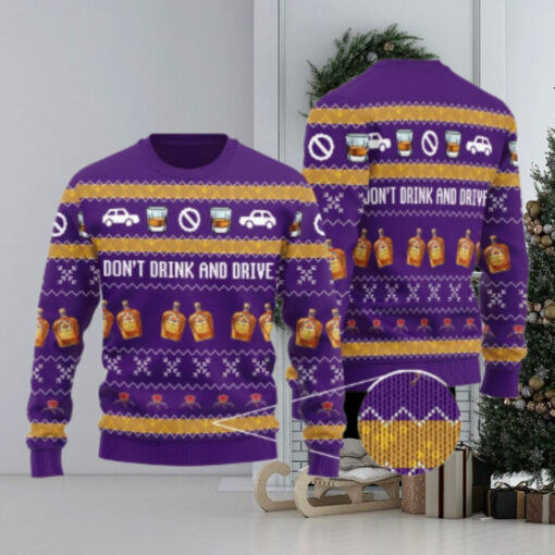 Crown Royal Don’t Drink And Drive Ugly Sweater