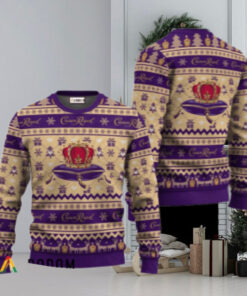 Crown Royal Festive All Over Ugly Sweater