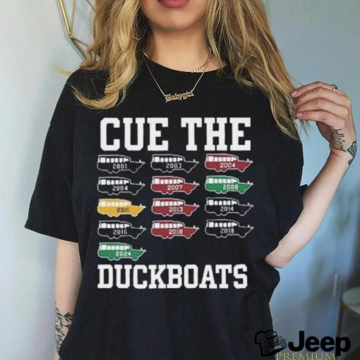 Cue The Duckboats 2024 Shirt