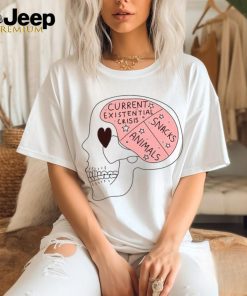 Current Existential Crisis Snacks Animals t shirt