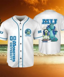 Custom Disney Monsters Inc University Baseball Jersey