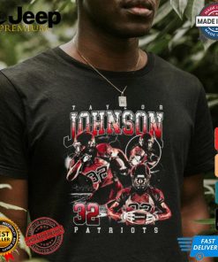 Custom Johnson 32 patriot Player Shirt