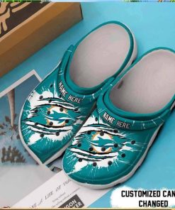 Custom Miami Dolphins Crocs