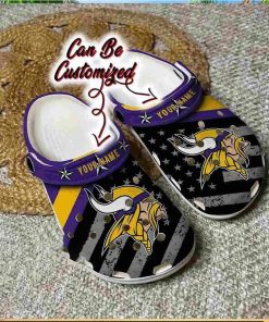 Custom Minnesota Vikings Crocs