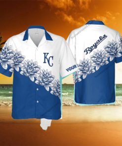 Custom Name MLB Kansas City Royals Souvenir New Beach Hawaiian Shirt Flower For Men And Women