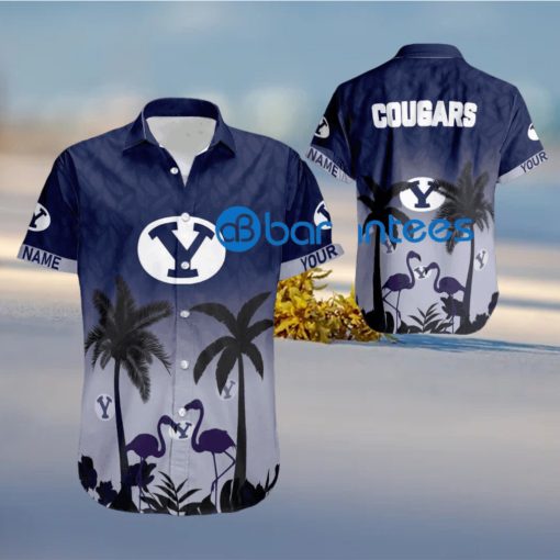 Custom Name NCAA BYU Cougars Cruise Summer All Over Print Hawaiian Shirt Gift For Fans