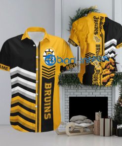 Custom Name NHL Boston Bruins Cruise New 3D Hawaiian Shirt Gift For Fans