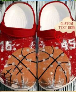 Custom Number Basketball Crocs