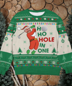 Custom Photo Gifts For Golf Player Ugly Sweater