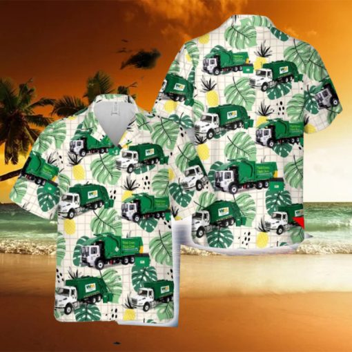 Custom Waste Management Hawaiian Shirt