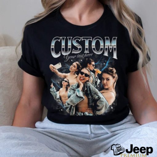 Custom girlfriend face shirt