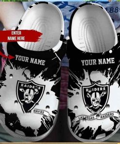 Customized Las Vegas Raiders Crocs