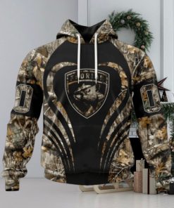 Customized NHL Florida Panthers Hoodie Special Camo Hunting Hoodie