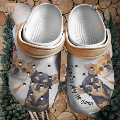 Cute Chihuahua Crocs Classic Clogs Shoes for Chihuahua Fans