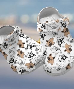 Cute French Bulldog Crocs Classic Clogs for Bulldog Fans