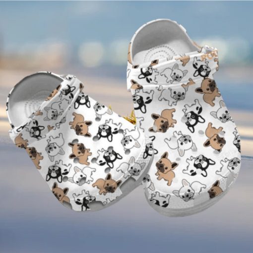 Cute French Bulldog Crocs Classic Clogs for Bulldog Fans