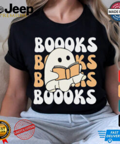 Cute Ghost Reading T Shirt