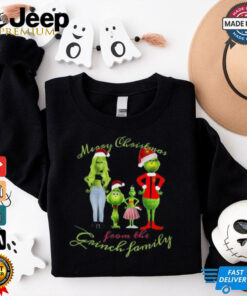 Cute Merry Christmas From The Grinch Family Tee l shirt