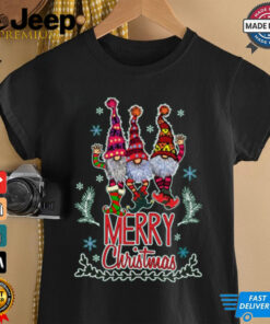 Cute Merry Christmas Gnomes T Shirt