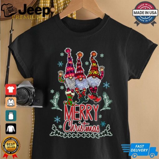 Cute Merry Christmas Gnomes T Shirt