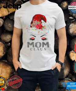 Cute Mom Claus Retro Santa Claus Happy Merry Christmas T Shirt