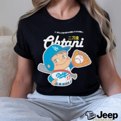 Cute Player Ohtani Los Angeles Dodgers baseball shirt