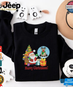 Cute Santa And Gifts For Christmas shirt