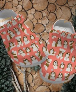 Cute Shih Tzu Dog Gift Rubber Crocs Clog Shoes for Pet Lovers