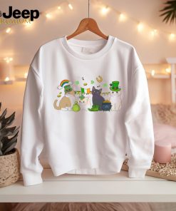 Cute St Patricks Cats Lucky Day shirt