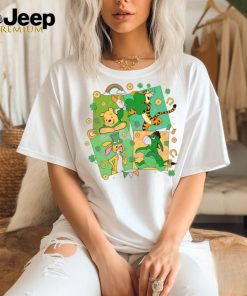 Cute Winnie The Pooh With Shamrock shirt