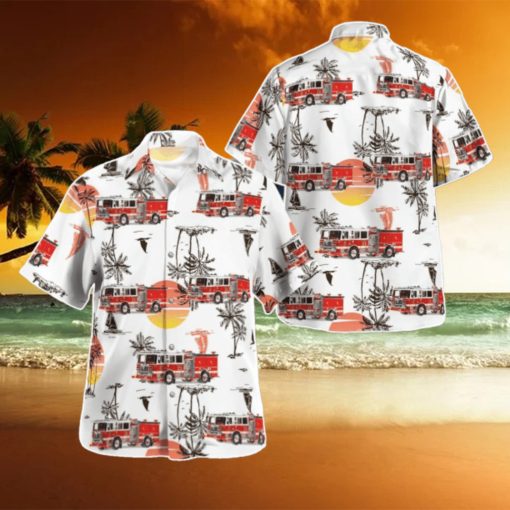 D.C. Fire & EMS Seagrave Capitol Engine 23 – Foggy Bottom Hawaiian Shirt Special Edition Aloha Shirt