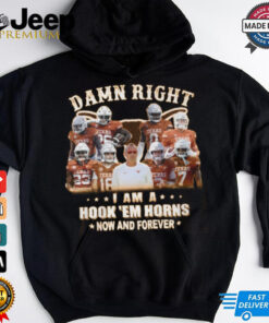 DAMN RIGHT JEXAS TEXAS I am a hook'em horns now and forever shirt