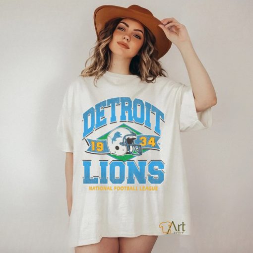 DETROIT LIONS HISTORIC LOCKER ’47 VINTAGE TUBULAR TEE shirt