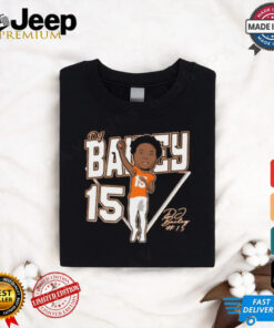 DJ Bailey 15 NCAA 2024 Sam Houston Bearkats football Caricature Signature t shirt