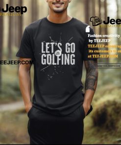 DJ KHALED Let’s Go Golfing Black Shattered Shirt