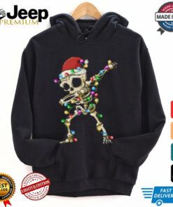 Dabbing Skeleton Christmas Crewneck shirt