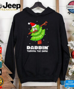 Dabbing’ through the snow Christmas shirt