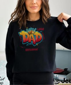 Dad Graffiti Man Of God Father’S Day For Dad Men's T shirt