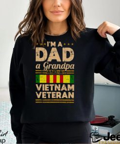 Dad Grandpa Vietnam Veteran Vintage Shirt Men's Gift T Shirt